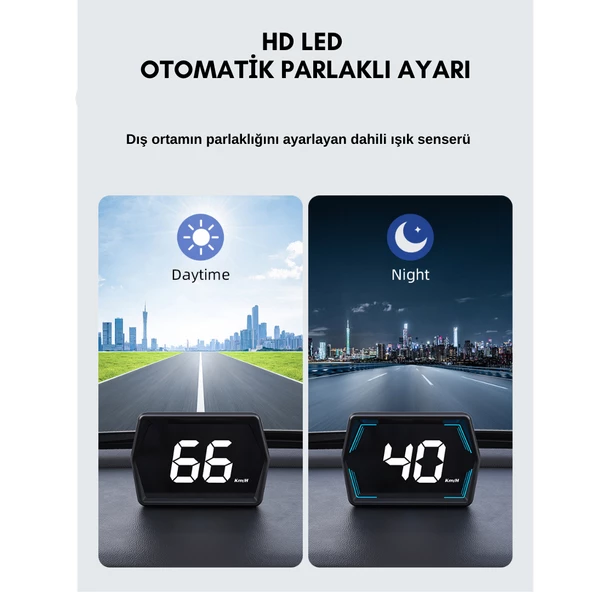 HUD Dijital Hız Ekranı - Resim 4