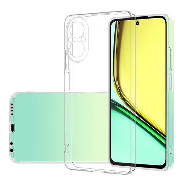 Realme 12 Lite Kılıf Kamera Korumali Süper Silikon Kapak ürün görseli 1