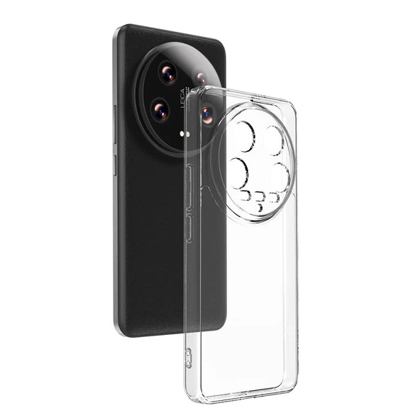 Xiaomi Mi 14 Ultra Kılıf Kamera Korumali Süper Silikon Kapak ürün görseli 1