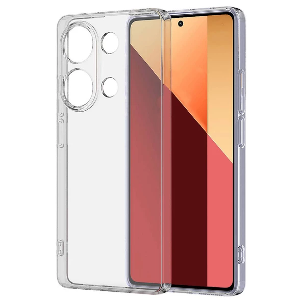 Xiaomi Redmi Note 13 Pro 4G Kılıf Kamera Korumali Süper Silikon Kapak ürün görseli 1