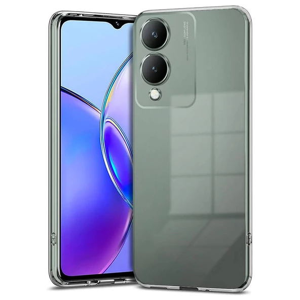 Vivo Y17S Kılıf Kamera Korumali Süper Silikon Kapak ürün görseli 1