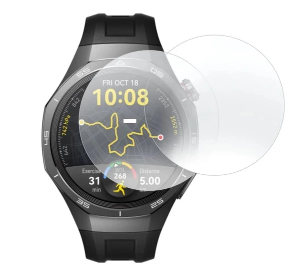 Huawei Watch GT 5 Pro 42MM Uyumlu 3 Adet Şeffaf Ultra koruyucu Nano Jelatin ürün görseli 1