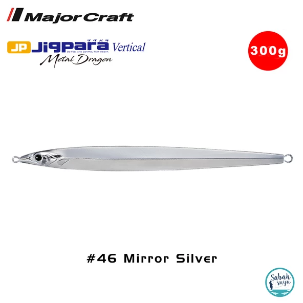 Major Craft Vertical Metal Dragon Jig MDGN-250gr #46 Mirror Silver ürün görseli 1
