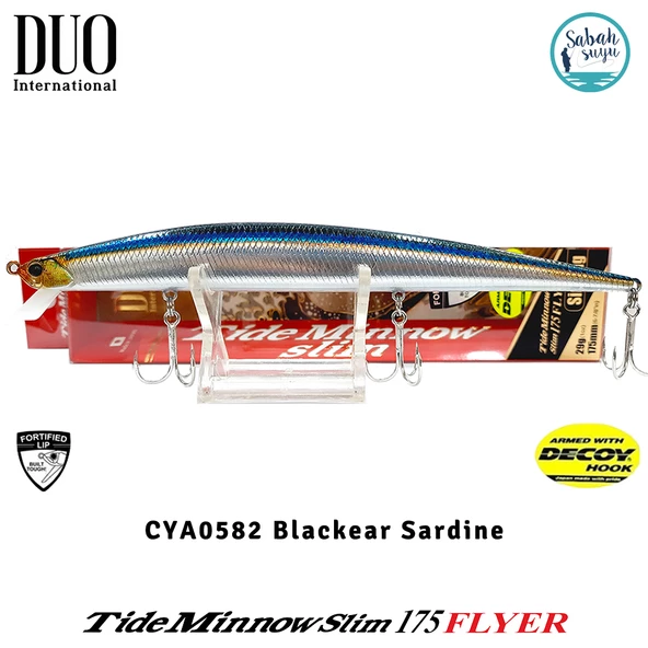 Duo Tide Minnow Slim 175 FLYER CYA0582 Blackear Sardine ürün görseli 1
