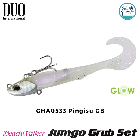 Duo Beach Walker Jumgo Grub Set 8cm 21gr GHA0533 Pingisu GB ürün görseli 1