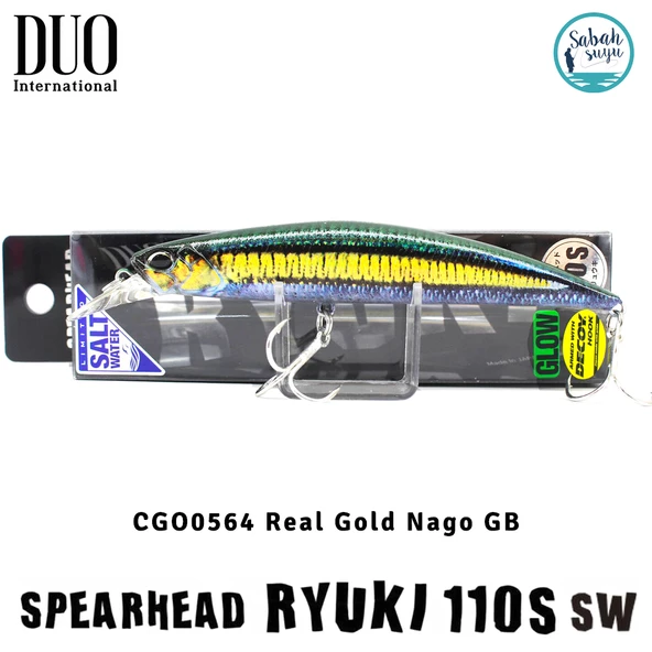 Duo Spearhead Ryuki 110S SW CGO0564 Real Gold Nago GB ürün görseli 1