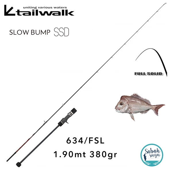 Tailwalk Slow Bump SSD 634/FSL 190cm 380gr (S2P) Tetikli Slow Jigging Kamış ürün görseli 1