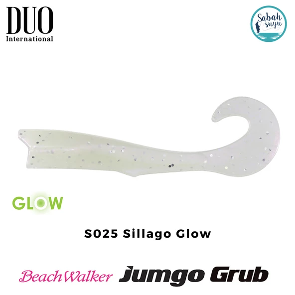 Duo Beach Walker Jumgo Grub Kuyruk 8cm S025 Sillago Glow (X5) ürün görseli 1