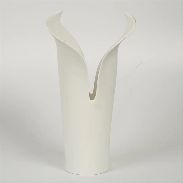 Vitale Beyaz Starliçe Vazo 26*26*29 Cm AK.JM00015 ürün görseli 1