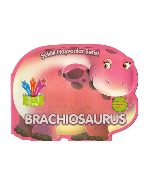 Şekilli Hayvanlar Serisi - Brachiosaurus Parıltı Yayınları ürün görseli 1