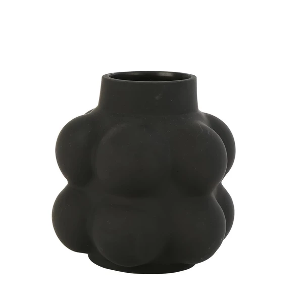 Vitale Kısa Kabarcık Cam Vazo 2 14,5*14,5*15 Cm AK.JK0034 ürün görseli 1