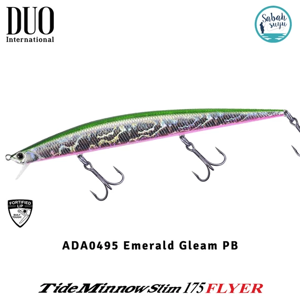 Duo Tide Minnow Slim 175 FLYER ADA0495 Emerald Gleam PB ürün görseli 1