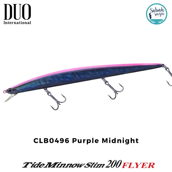 Duo Tide Minnow Slim 200 FLYER CLB0496 Purple Midnight ürün görseli 1