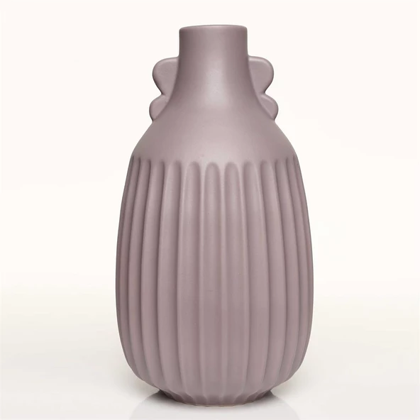 Vitale Antıque Kahve Vazo Orta 17*17*33 Cm AK.JL0055 ürün görseli 1