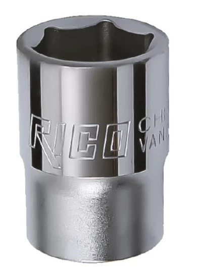 Rico 12 mm 1/4 Lokma 6 Köşe 007-RC3812 ürün görseli 1