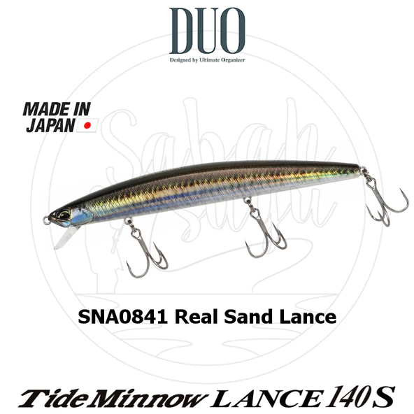 Duo Tide Minnow Lance 140S SNA0841 Real Sand Lance ürün görseli 1