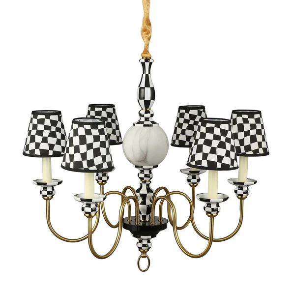 Vitale Dama 6'lı Avize AY.VTPL-0161 ürün görseli 1