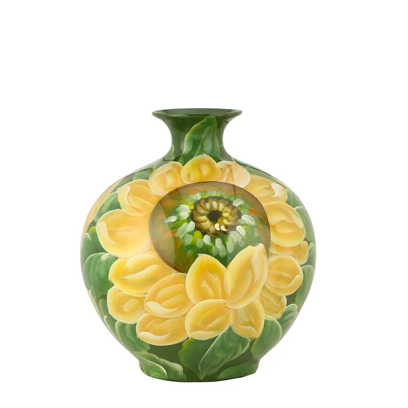 Vitale Dore Seramik Vazo 28 cm AK.WLT0518 ürün görseli 1