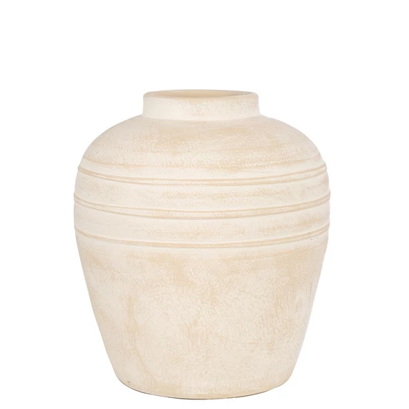 Vitale Washed Seramik Vazo 24x26 cm AK.JH0022 ürün görseli 1