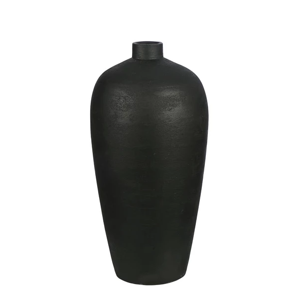 Vitale Black Seramik Vazo 27x60 cm AK.JH0025 ürün görseli 1