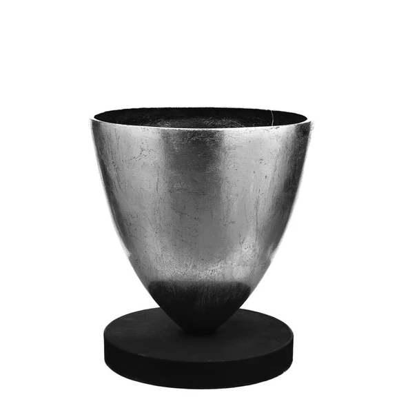 Vitale Fiber Glass Vazo Silver 46x38x52 cm AK.WLT0431 ürün görseli 1