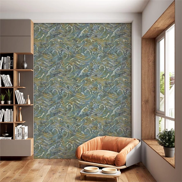 Duka Duvar Kağıdı Koi Plain DK.29989-4 (10 m2) - Resim 3