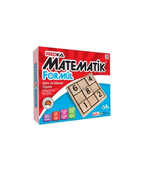 Redka Ahşap Matematik Formul Zeka ve Mantık Oyunu ürün görseli 1