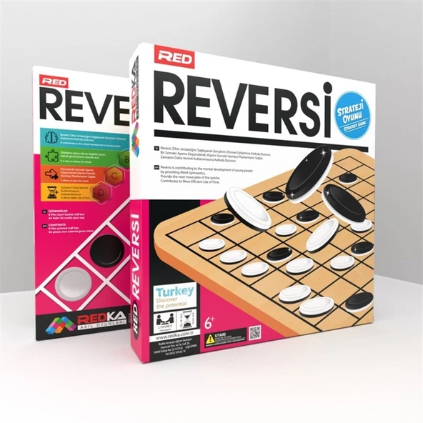 Redka Reversi Strateji ve Zeka Oyunu (Ahşap) ürün görseli 1