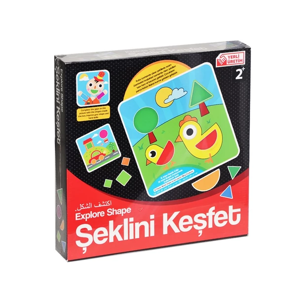 Redka Kumtoys Şeklini Keşfet Eğitici Oyun Akıl ve Zeka Oyunu ürün görseli 1