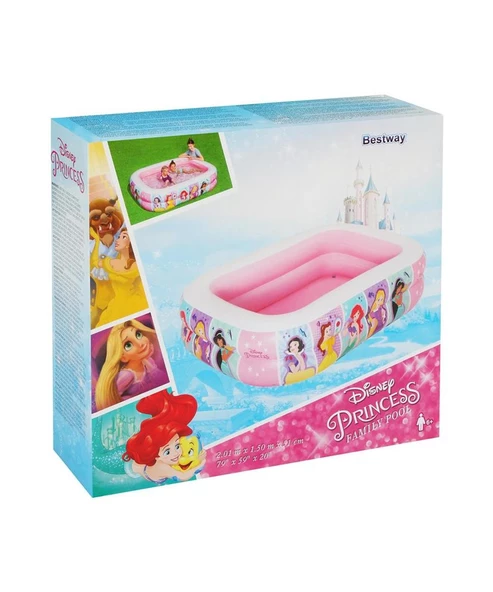 Bestway Disney Princess Havuz 201x150x51cm ürün görseli 1