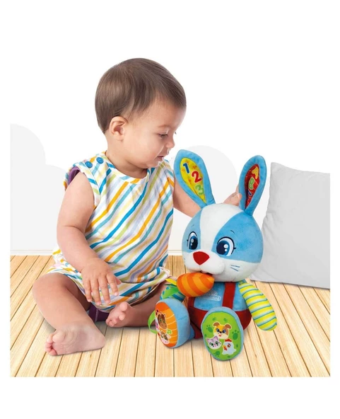 Baby Clementoni İnteraktif Sevimli Tavşan 64544 - Resim 3