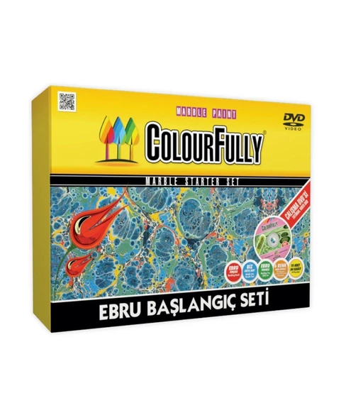 Kumtoys Eğitici Ve Öğretici Colourfully Ebru Başlangıç Seti ürün görseli 1