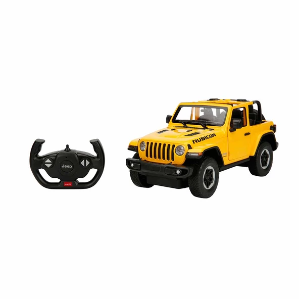 Rastar 1:14 Jeep Wrangler Rubicon Uzaktan Kumandalı Araba 16096 Sarı ürün görseli 1