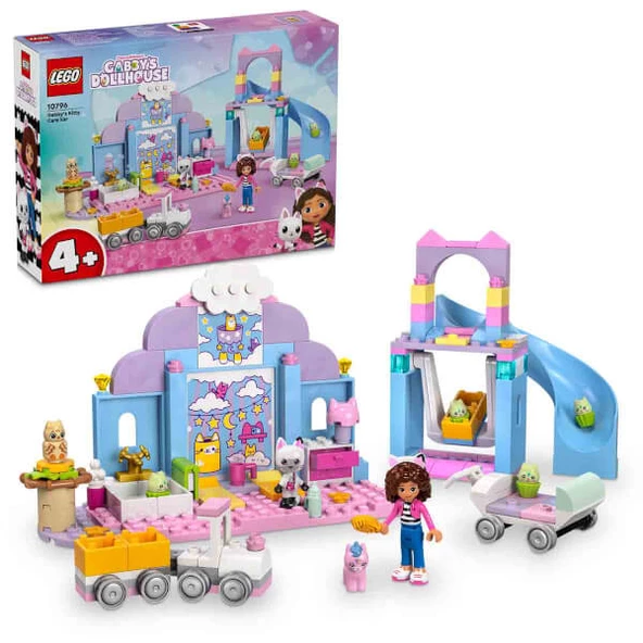 Lego Gabby’s Dollhouse Gabby’nin Kedicik Bakım Odası 10796 ürün görseli 1