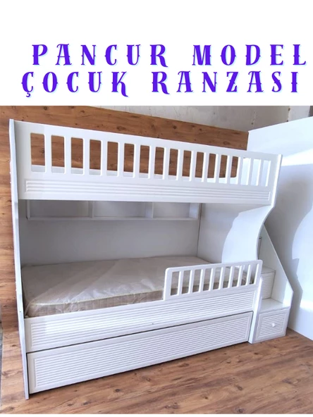 Pancur Model Çocuk Ranzası - Resim 2