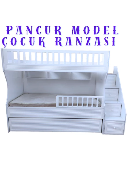 Pancur Model Çocuk Ranzası ürün görseli 1