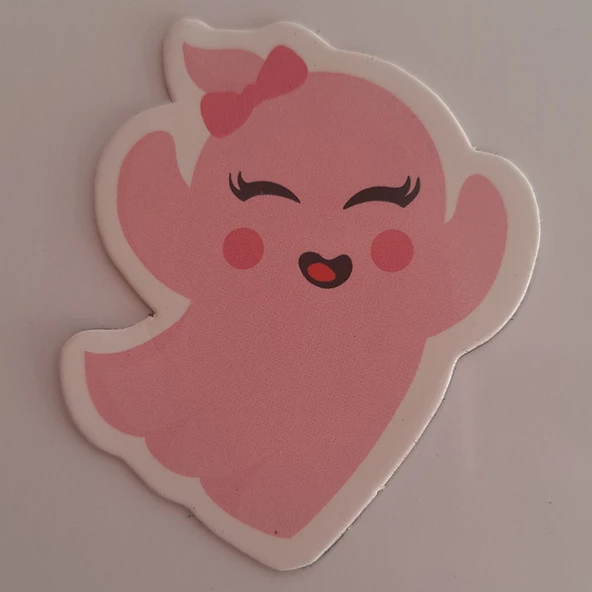 Sevimli Hayalet Magnet Buzdolabı Süsü ürün görseli 1