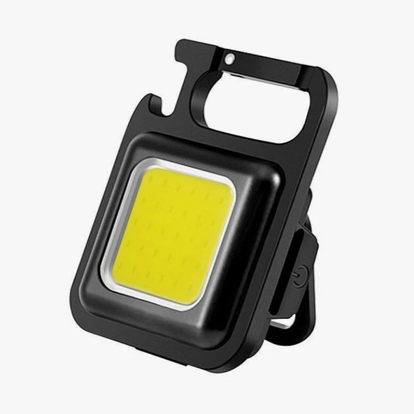 El Feneri Güçlü Mıknatıslı 3 Farklı Led Modlu Mini Boy Asılabilen Led Kamp Aydınlatması ürün görseli 1