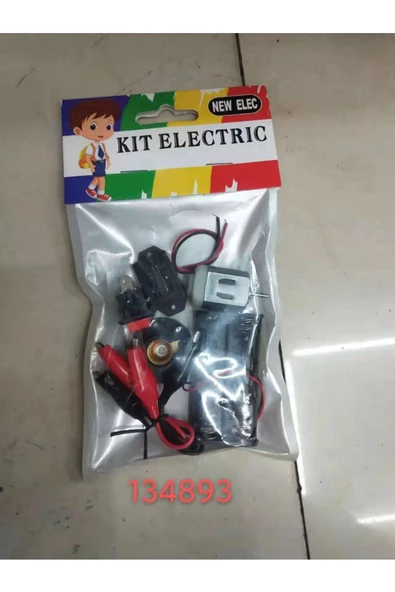 Powermaster Elektromer 134893 Öğrenci Deney Kiti (pil Yuvası+duy+ampul+anahtar+motor) ürün görseli 1