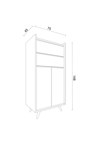 Mymob Levin Şifonyer - Resim 4