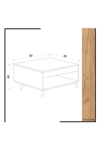 Mymob My Mob Silla Orta Sehpa - Resim 4