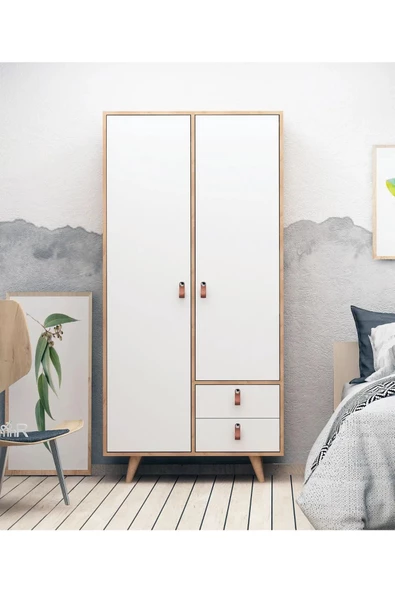Mymob Lusso 2 Kapaklı Gardrop ürün görseli 1