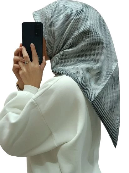 LEVİDOR İ-3662 TWİLL İPEK EŞARP ürün görseli 1