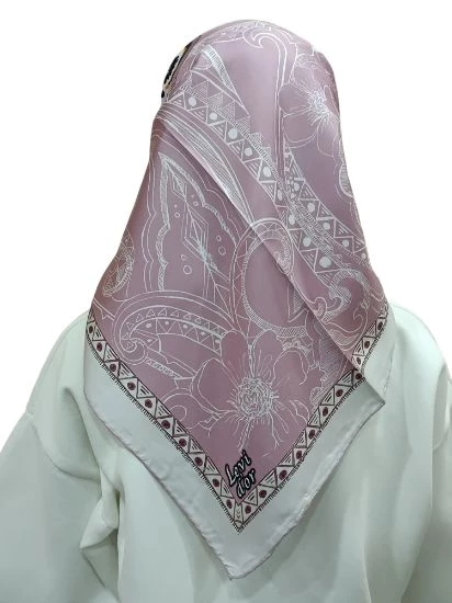 LEVİDOR İ-1392 TWİLL İPEK EŞARP - Resim 3