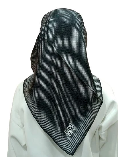 LEVİDOR İ-3662 TWİLL İPEK EŞARP - Resim 6