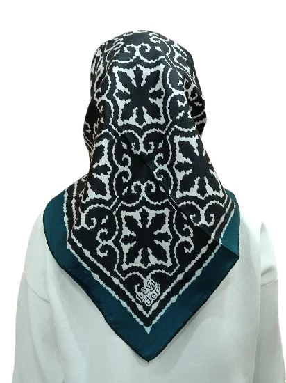 LEVİDOR İ-0698 TWİLL İPEK EŞARP - Resim 6