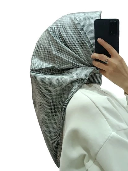 LEVİDOR İ-3662 TWİLL İPEK EŞARP - Resim 2