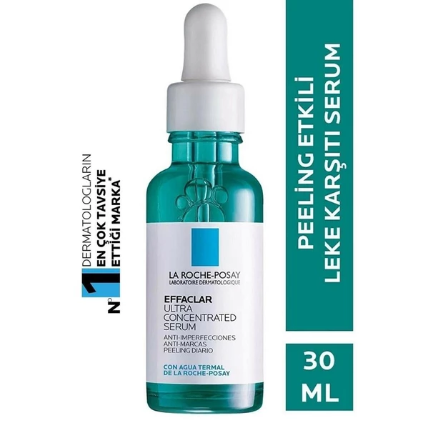 La Roche Posay Effaclar Peeling Etkili Leke Karşıtı Serum Akneye Eğilim Gösteren Ciltler 30ml ürün görseli 1