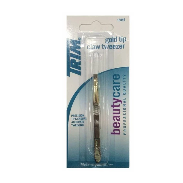 Trim Altın Düz Uçlu Cımbız ürün görseli 1