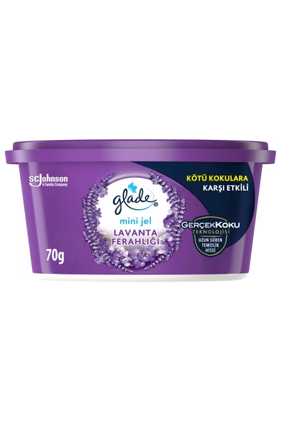 Glade Mini Jel Lavanta Ferahlığı 70 g ürün görseli 1